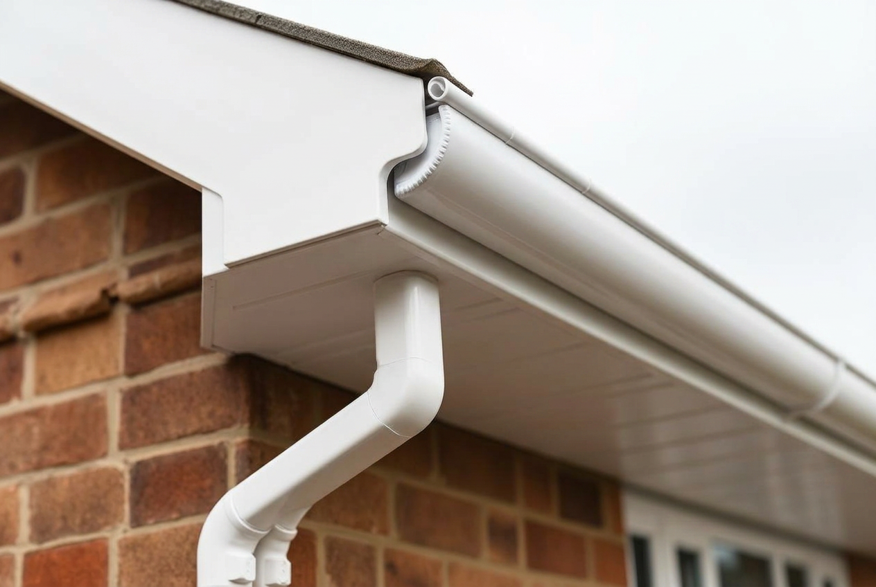 uPVC fascia & guttering · St Anne's after restoration